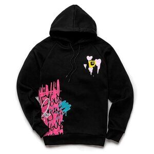 Rare Twitch Street Art Graffiti Hoodie | XL